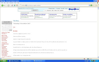 Angelfire blog, not logged in, 4/3/08 22:47. (Screenshot).