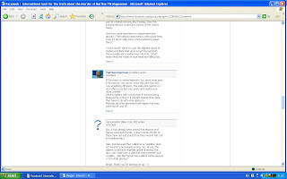 Harrasment Matthew Harrison, Facebook, 14/4/08.