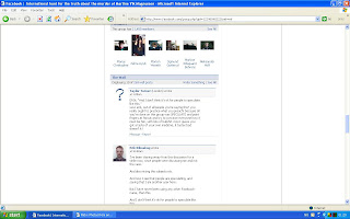 Trakassering, Facebook, 7. april 2008. (In Norwegian).