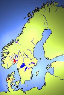 Sverige og Danmark. (In Norwegian).