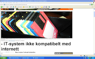 Dagbladet tuller med Nav. (In Norwegian).