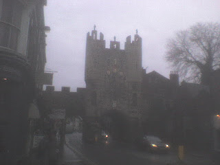 Dette er fra Clifford’s Tower i York. Beklager dårlig kvalitet. Problemer med mobilen. (In Norwegian).