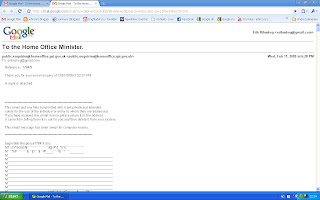 E-mail from the Home Office with scrambled attachment