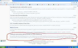 Jeg fulgte tipset jeg fikk på Wikipedias irc-kanal, og tar opp sletting som ikke ble forklart, på vedkommende som slettet sin diskusjonsside. (N)